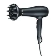 Beurer HC50 hair dryer withTriple Ionic Function for individual styling and shiny hair Protection function protects the hair and preserves its dazzling colour [HC50]