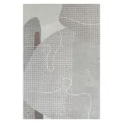 Elena Polyester Tufted Modern Abstract Floor Rug