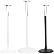 3 Pcs Doll Stands Doll Display Rack Action Figure Stands Support Stand Dress