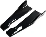 Car Front Bumper Spoiler for BMW Universal Car Front Rear Bumper Strip Lip Spoiler Diffuser Splitter Scratch Protector 48CM Length Car Spoiler Canards Accessories(Style1)