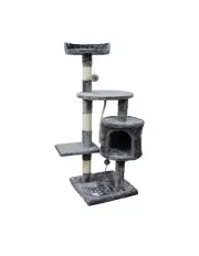 [Furtastic] Cat Tree Scratching Post 110cm Silver Grey