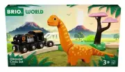 BRIO World – 36098 Dinosaur Circle Set | Toy Train for Kids Aged 3 Years Up
