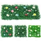 Eternal Life Artificial Plant Wall Panel Durable Fake Green Grass Mat Wedding