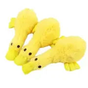 Large Yellow Duck Dog Toy Dog Squeaky Toy plush Dog Toys Pet Supplies