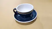 Loveramics Potters Color Night Sky Blue 250ml Egg Cappuccino Cup And Saucer Set