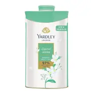 Yardley London Imperial Jasmine Perfumed Talc 8.8oz Soft and Fresh Skin
