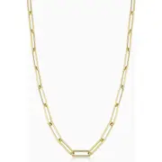 Oradina 14K Gold Bond Street Necklace Necklace in Yellow Gold at Nordstrom, Size 18