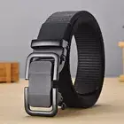 Men's Nylon Belt Male Army Tactical Belt Military Waist Canvas Belt Metal Free