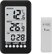 Meichoon Wireless Thermometer,Indoor & Outdoor Weather Station Digital Temperature Monitor Thermometer with Remote Control,Household Refrigerators,Ice Storage,Maximum and Minimum