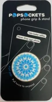 PopSockets: Collapsible Grip & Stand for Phones and Tablets - Blue Ice Star