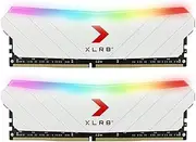 PNY 16GB (2x8GB) XLR8 Gaming Epic-X RGB™ DDR4 3200MHz Desktop Memory RAM White Edition – (MD16GK2D4320016XWRGB)​