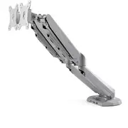 StarTech Dual Monitor Desk Mount Arm with USB & Audio, VESA up to 32" Displays - ARMSLIMDUOS