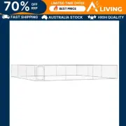 Outdoor Dog Kennel Galvanised Steel 6x6x1 m Pet Enclosure Dog House Large 70821
