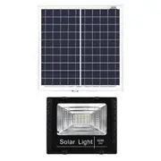 LED Solar Lights Street Flood Light Remote Outdoor Garden Security Lamp 60W