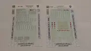 Microscale HO Decals PRR Locomotives Passenger Cars 1948-1968 87-1166 87-891
