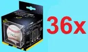 36 ULTRA PRO BASEBALL HOLDER & STAND UV Protected Ball Display Case Acrylic Cube