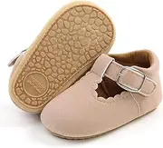 [SOFMUO] Antheron Baby Moccasins Infant Girls Princess Sparkly Soft Sole Toddler First Walker Newborn Crib Shoes