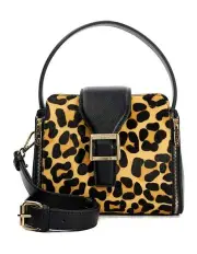 [Dune London] Dashers Top Handle Bag in Leopard