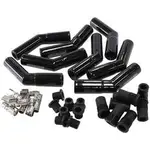 Aeroflow Ceramic 135 Boots & Terminals 8 Boots & 8 Terminals 135 Degr - AF4038-3333C-8