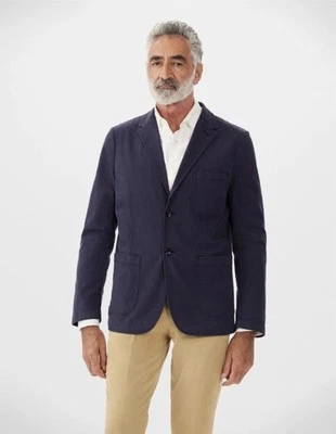 RM Williams Highland Sport Coat Blazer, Navy Size 42 Large RRP $399