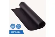 Costway 2M Treadmill Floor Mat Rubber Yoga Mat Protector Home Gym Exercise Equipment Fitness