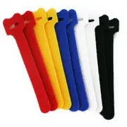 10 Pack of Cable Management Hook & Loop 12cm Cable Ties Multi-Purpose Straps