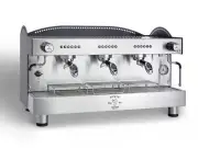 Bezzera 3L Black 3-Group Professional Espresso Machine - Commercial Coffee M...