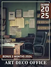 Art Deco Office 2025: Experience Over a Year of Sleek Art Deco Styles, Perfect for Efficiently Keeping Your Schedule in Check