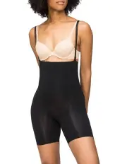 [Nancy Ganz] Seamless Seduction High Waisted Bike Short in Black