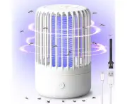 Electric Mosquito Light Mosquito Trap, Mosquito Repellent Light Mosquito Trap UV Light Mosquito Killer, Indoor and Outdoor Powerful USB Pest Trap