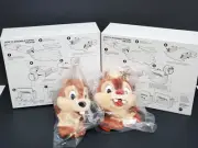 Disney Toontown Chip n Dale Plush Hand Puppets and Stages Set of 2 Vtg 1993 NOS