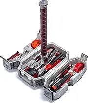 Hammer Tool Box, 29-Piece Real Metal Hand Tool Set for Home DIY and Woodworking, Novelty Men
