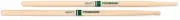 Promark Rebound Drumsticks - Hickory - Raw - 7A - Wood Tip (3-pack) Bundle