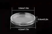 1Pcs Direct Fit Airtight 39mm Silver or Copper Rounds Coin Holder Capsule Case