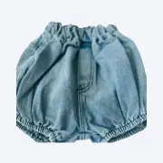 Unisex Baby Denim Bloomer Shorts