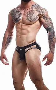 Cut For Men Dungeon Jockstrap Small Black