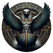 Nemty Ancient Egyptian God Ferrymen 3" Egyptology Myth Legend Mythology Decal