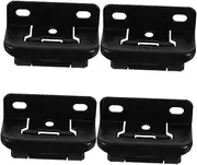VILLFUL 4pcs Self Closing Concealed Cabinet Hinges Semi Cover Design for Effortless Installation for Rvs Campers and Travel Trailers