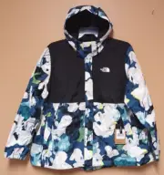 The North Face Antora Floral Womens Plus size Hooded Rain Jacket size 3X