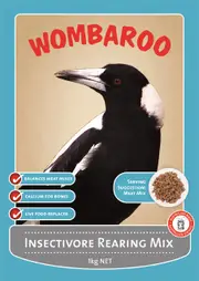 Wombaroo Insectivore Bird Rearing Mix 1kg | Pet Supplement