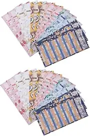 Tofficu 24Pcs Fruit Pattern Budget Cards Six Budget Sheets for Financial Tracking Versatile Office Accessories for and Personal Use