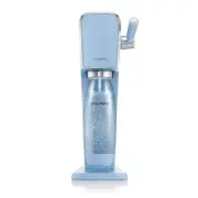 SodaStream Soda Machine + Sparkling Water Maker Kit 16 oz. Bottle in Misty Blue