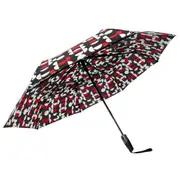 SHED RAIN Windpro Auto Open And Close Umbrella 117cm Red/Black/Beige