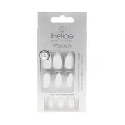 POLISHED ARTIFICIAL NAILS - STILETTO WHITE MEDIUM 24PC