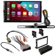 Jensen 7" Car Stereo (no CD) w/Wireless CarPlay & Kit for 2005-2009 Ford Mustang