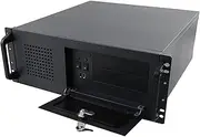 SUDEG 4U Wall Mount Server Cabinet IT Network Rack,Server Rack Cabinet Enclosure with Locking Door Side Panels&7 x 3.5 HDD Drive Bays with 80 mm Fan,SL-450A