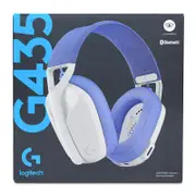 Logitech G435 Lightweight Wireless Gaming Headset - White (981-001075)