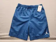 New Nike Air Jordan Woven Shorts Boys Youth Size XL 13-15 Yrs Industrial Blue