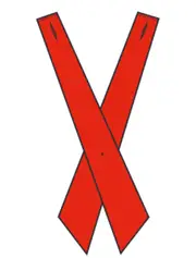 Snr Red Tab Tie