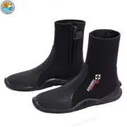 Durable 5mm Rubber Wetsuit Boots Shoes for Scuba Diving Kayaking Spearfishing